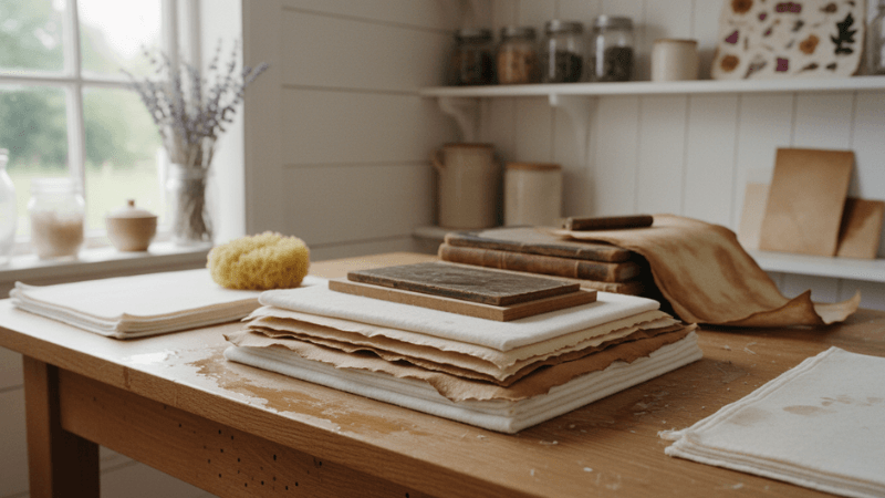 Module 6: Couching, Pressing & Drying