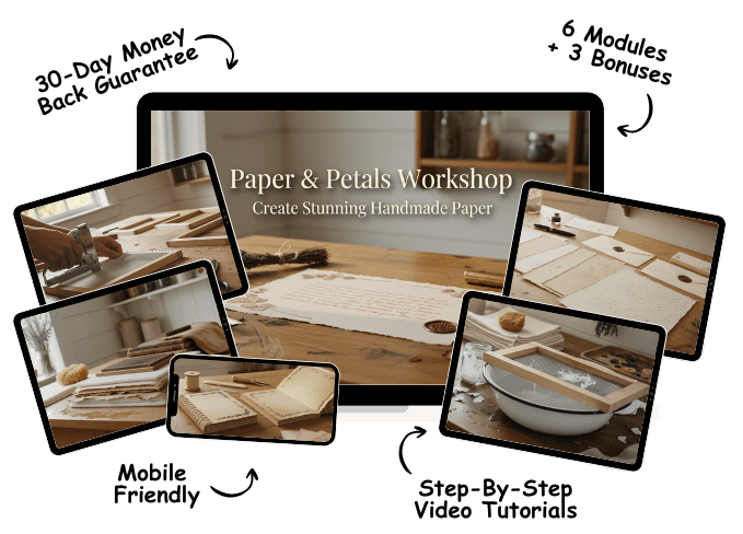 Complete Paper & Petals Workshop package overview